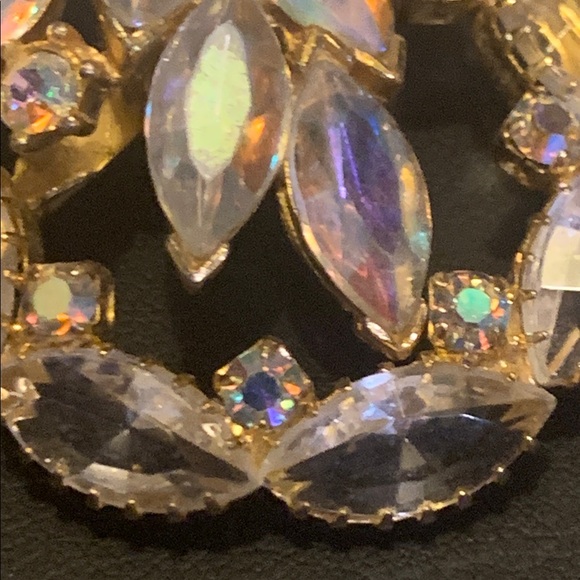 Aurora Borealis Vintage Brooch - Picture 2 of 5